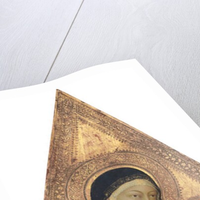 Madonna and Child with Donor, 1325-30 by Lippo Memmi