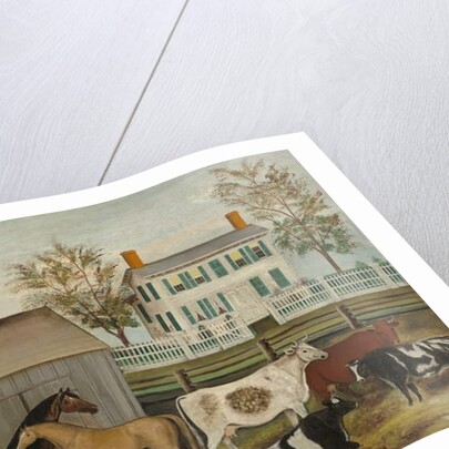 The Barnyard, late 19th century by Amizi Emmons Zeliff