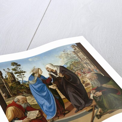 Visitation with St. Nicholas and St. Anthony Abbot, c.1490 by Piero di Cosimo