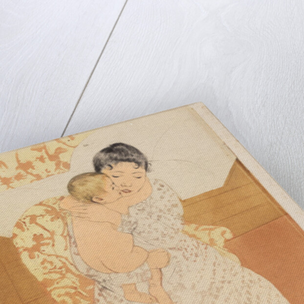Maternal Caress, 1890-1 by Mary Stevenson Cassatt