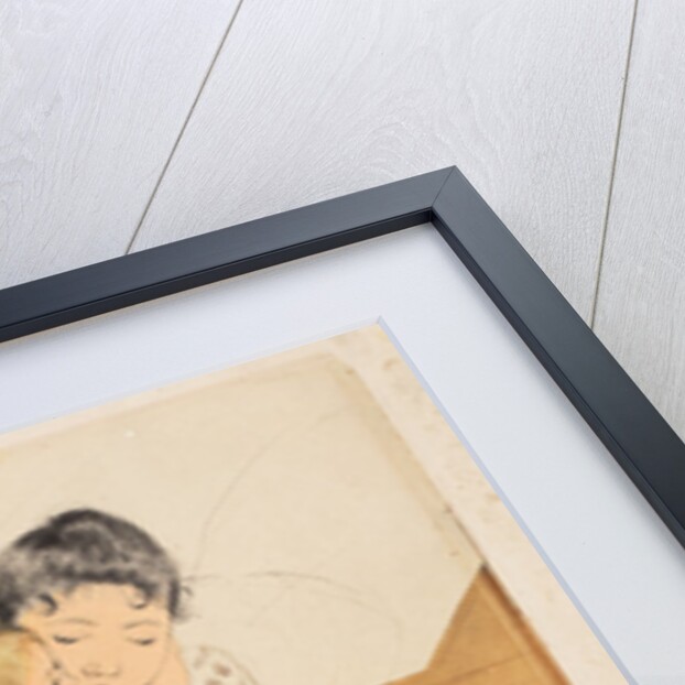 Maternal Caress, 1890-1 by Mary Stevenson Cassatt