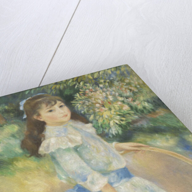 Girl with a Hoop, 1885 by Pierre Auguste Renoir