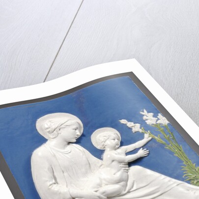 Madonna & Child, c.1475 by Luca Della Robbia