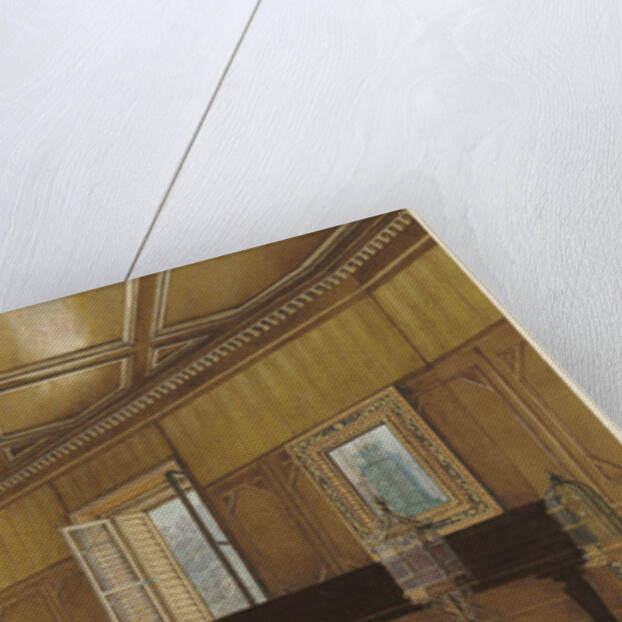 The Music Room of Archduchess Margarete, Princess of Saxony, in Schloss Ambras, 1870-9 by Heinrich von Förster