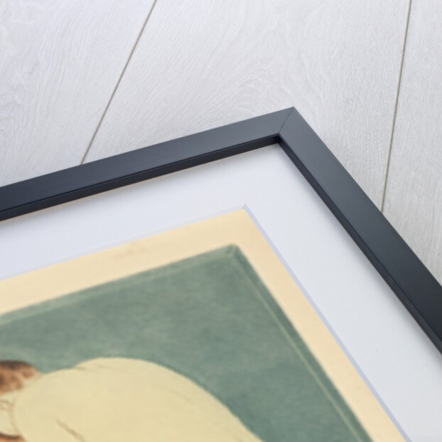 Woman bathing, 1890-1 by Mary Stevenson Cassatt