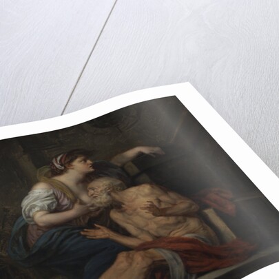 Simon and Pero, Roman Charity, c.1767 by Jean Baptiste Greuze
