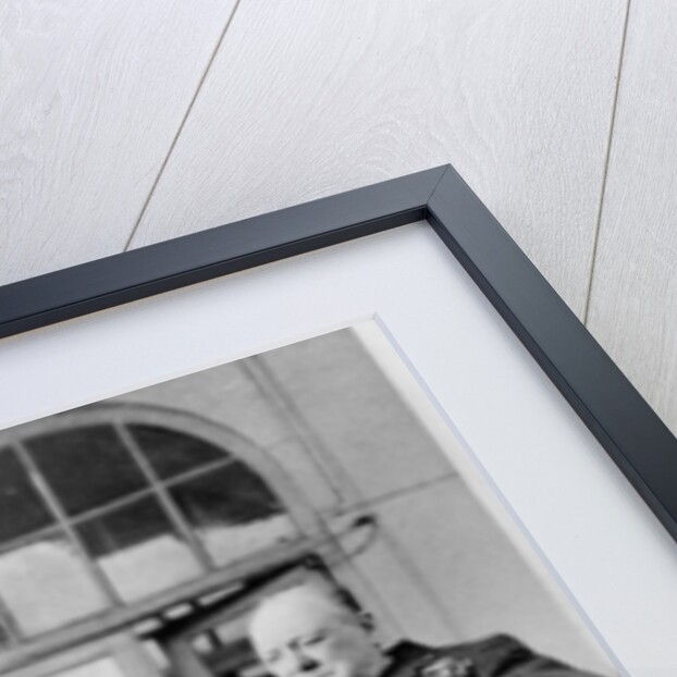 Roosevelt, Stalin, and Churchill at the Teheran conference, 1943 by Anonymous