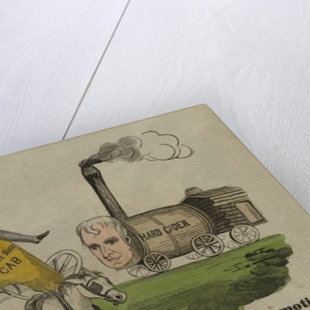 The people's line--Take care of the locomotive, 1840 by American School