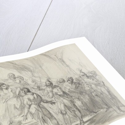 Stephen Brought Prisoner to Empress Mathilda by Henry Singleton