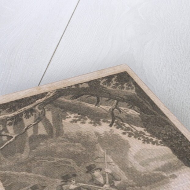 Alexander Wilson and companions on the Susquehanna, 1809 by American School