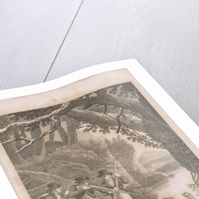 Alexander Wilson and companions on the Susquehanna, 1809 by American School