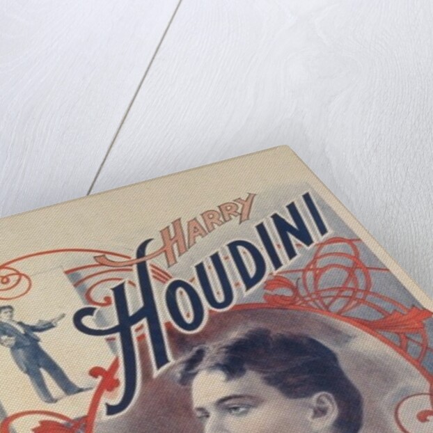 Harry Houdini, King of Cards, 1895 by American School
