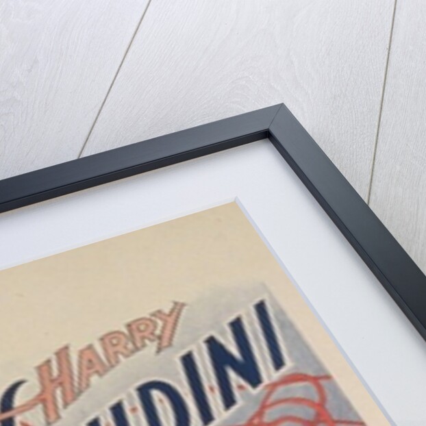 Harry Houdini, King of Cards, 1895 by American School