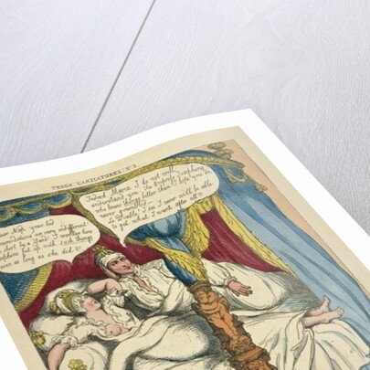 The Archduchess Maria Louisa going to take her NAP, 1810 by Thomas Rowlandson