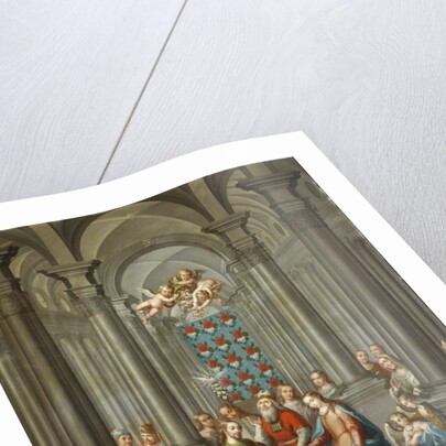 The Marriage of the Virgin, 1745 by Nicolas Enriquez