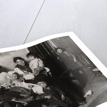 An Italian home near Hull House, Chicago, 1910 by Lewis Wickes Hine
