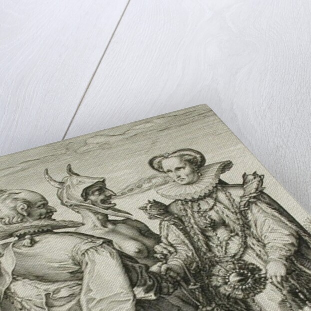 Marriage for Money by Jan Saenredam