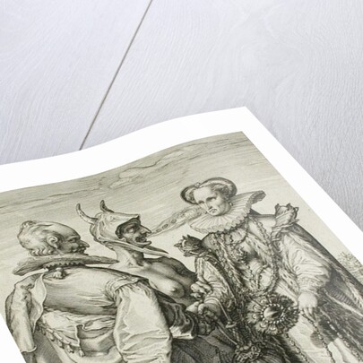 Marriage for Money by Jan Saenredam