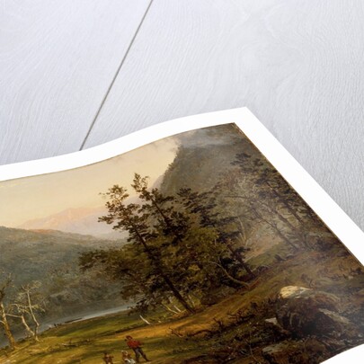 Pioneer's Home, Eagle Cliff, White Mountains,1859 by Jasper Francis Cropsey