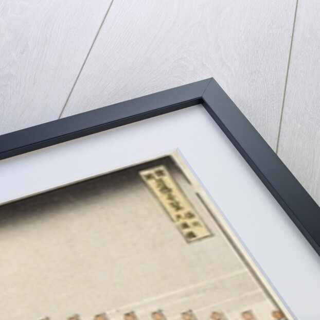 Temma Bridge, Settsu Province from the Series Wondrous Views of Famous Bridges of Various Provinces, c.1835 by Katsushika Hokusai (after)