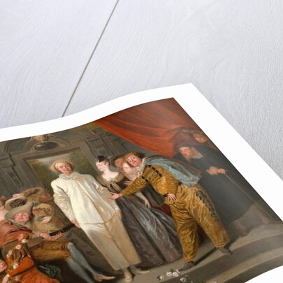 The Italian Comedians, c.1720 by Jean Antoine Watteau