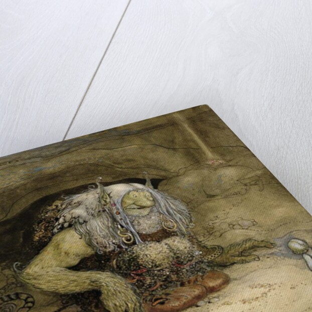 The Troll and the Boy by John Bauer