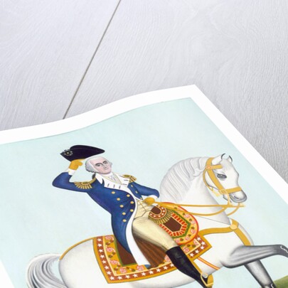 General Washington on a White Charger, c.1835 by American School