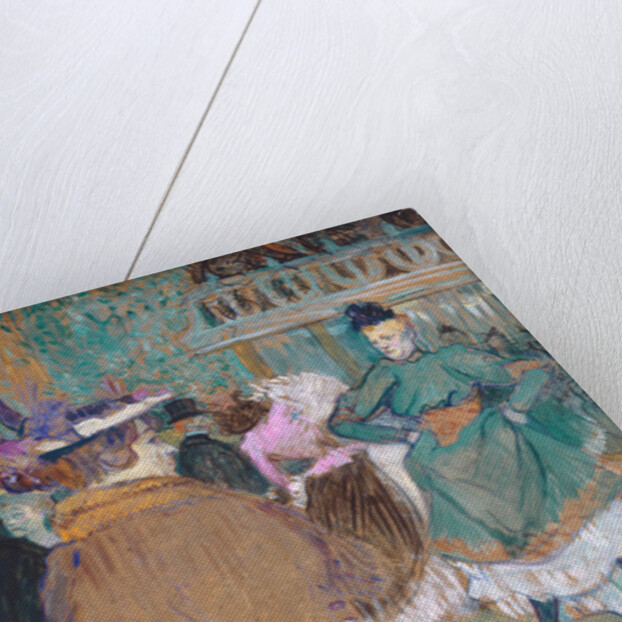 Quadrille at the Moulin Rouge, 1892 by Henri de Toulouse-Lautrec