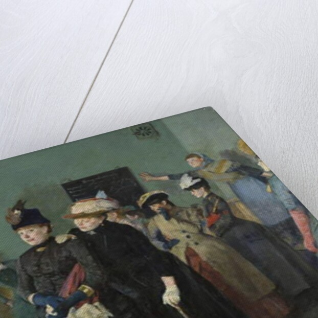 Albertine to See the Police Surgeon, 1885-87 by Christian Krohg