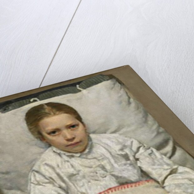 Sick Girl, 1881 by Christian Krohg