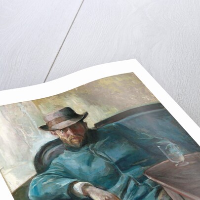 Portrait of Hans Jaeger, 1889 by Edvard Munch