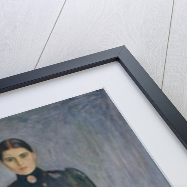 Inger in Black and Violet, 1892 by Edvard Munch