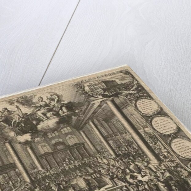 Inauguration of the Portuguese Synagogue in Amsterdam, 1675 by Romeyn de Hooghe