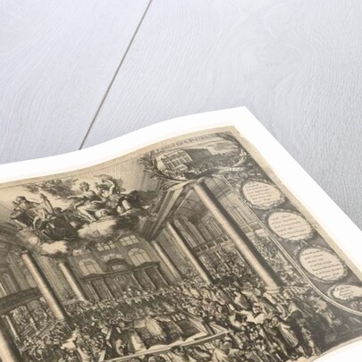 Inauguration of the Portuguese Synagogue in Amsterdam, 1675 by Romeyn de Hooghe