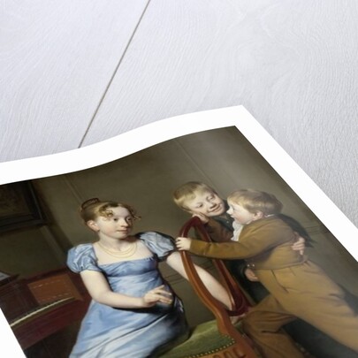 Piano Practice Interrupted, 1813 by Willem Bartel van der Kooi