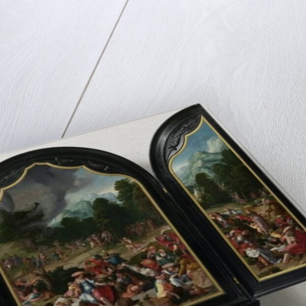 Worship of the Golden Calf, c.1530 by Lucas van Leyden