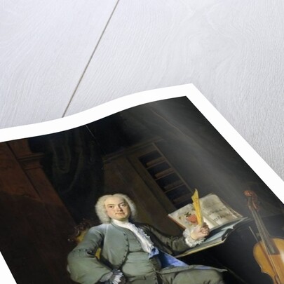 Portrait of a Member of the Van der Mersch Family, 1736 by Cornelis Troost