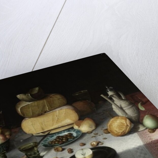 Still Life with Cheese, c.1615 by Floris Claesz. van Dyck