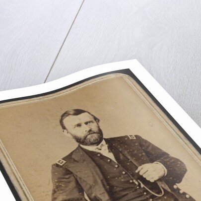 Maj. Gen. Ulysses S. Grant, officer of the Federal Army, 1861-5 by Mathew & studio Brady
