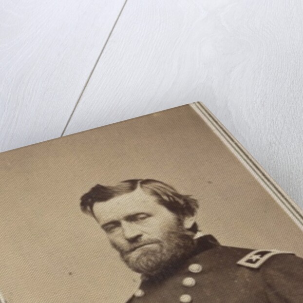 Maj. Gen. Ulysses S. Grant, officer of the Federal Army, 1862-4 by American Photographer