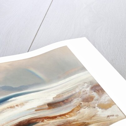 Hot Springs of the Yellowstone, 1872 by Thomas Moran