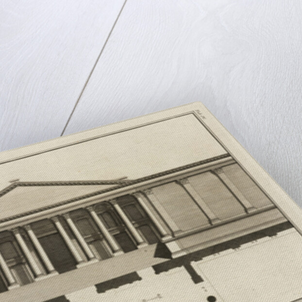 Upright of the Grand Entrance to the Court of the Temple, 1753 by Giovanni Battista Borra