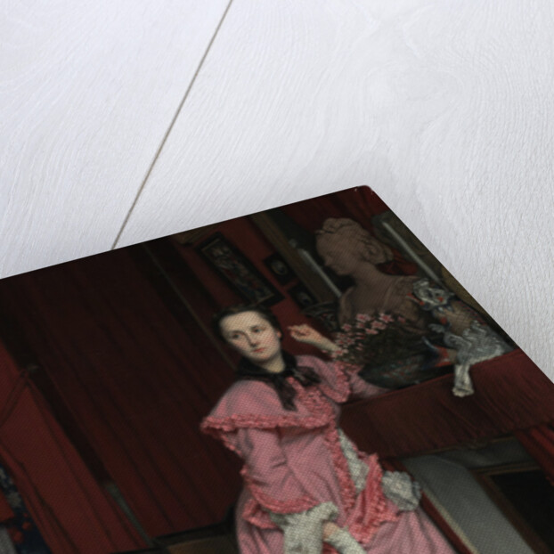 Portrait of the Marquise de Miramon, née, Thérèse Feuillant, 1866 by James Jacques Joseph Tissot