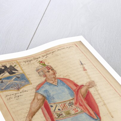 Lloque Yupanqui, 1616 by Spanish School