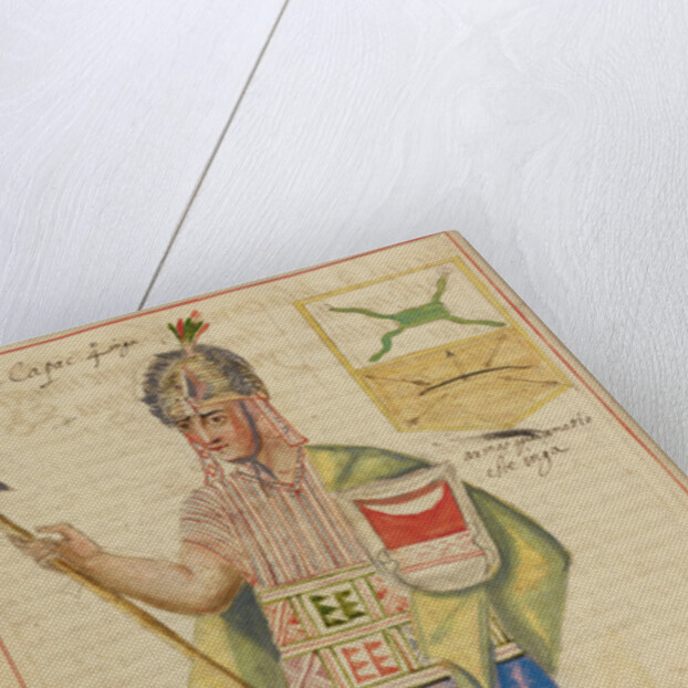 Mayta Capac, 1616 by Spanish School