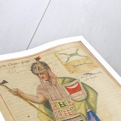 Mayta Capac, 1616 by Spanish School