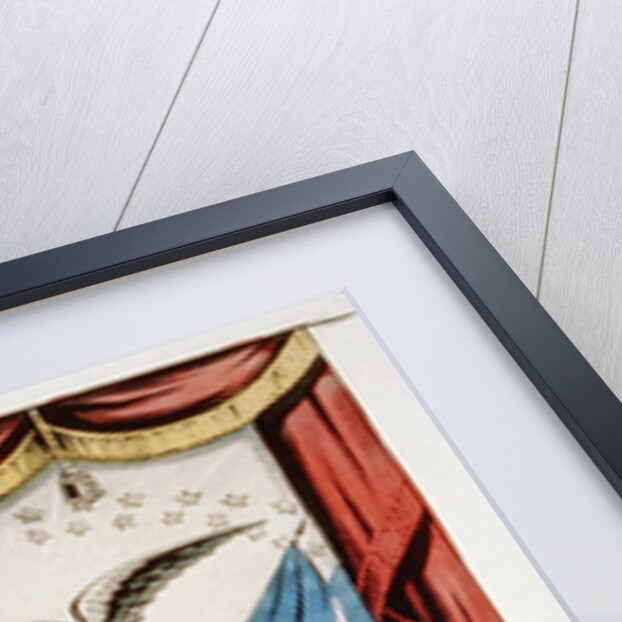 Democratic presidential campaign banner, 1852 by American School