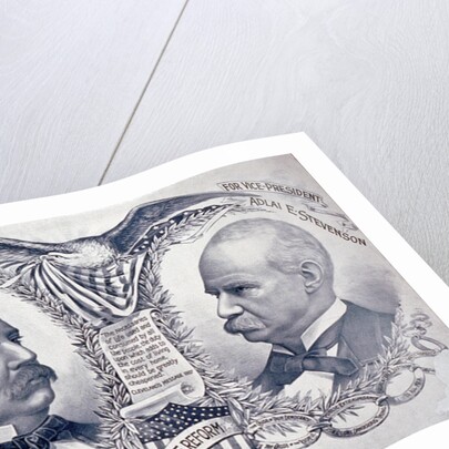 Democratic presidential campaign poster, 1892 by American School