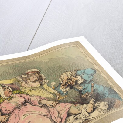 A Bawd on Her Last Legs, 1792 by Thomas Rowlandson