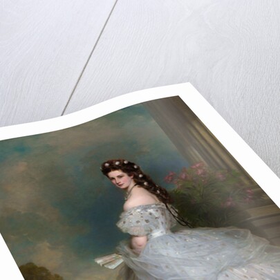 Elizabeth, Empress of Austria, 1865 by Franz Xaver Winterhalter
